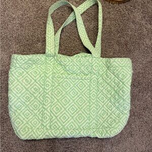 Quilted Koala Geometric Tote Bag